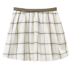 CHECKED SKIRT