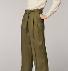 TROUSERS WITH BELT DETAIL