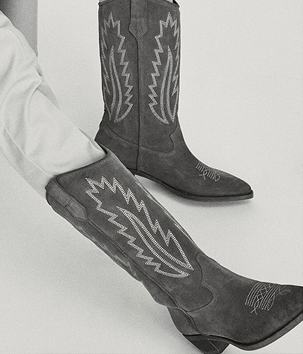 Paper | Massimo Dutti Cowboy Boots