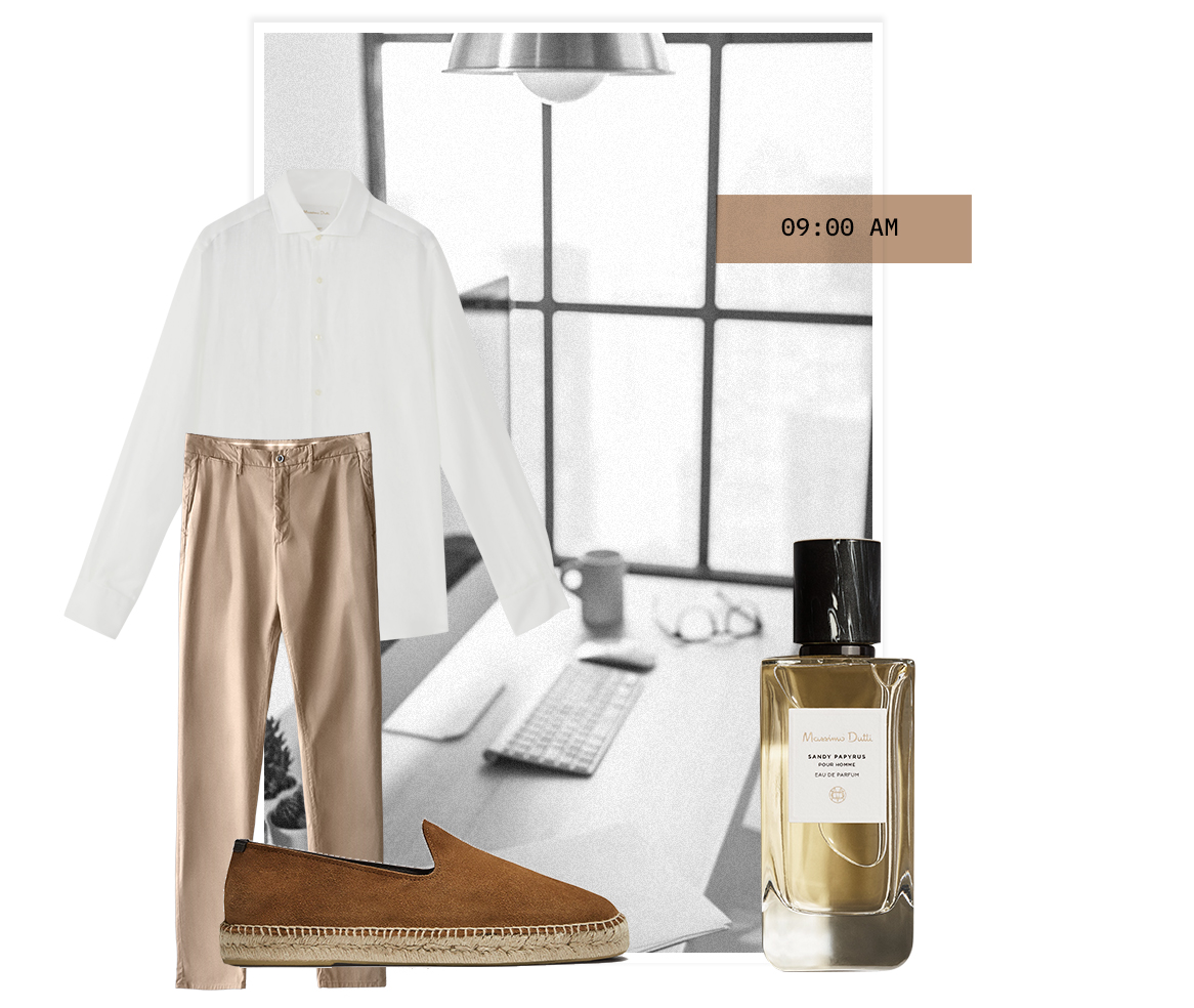 DAILY ROUTINES FROM HOME. Paper by Massimo Dutti