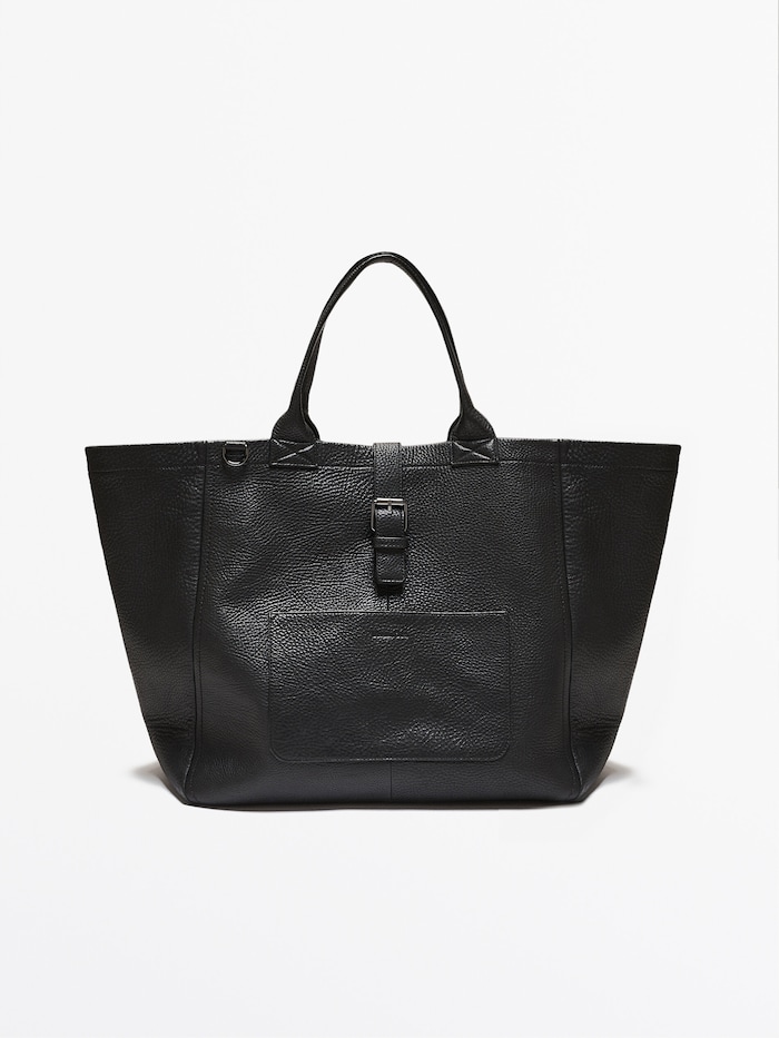 XL LEATHER TOTE BAG 