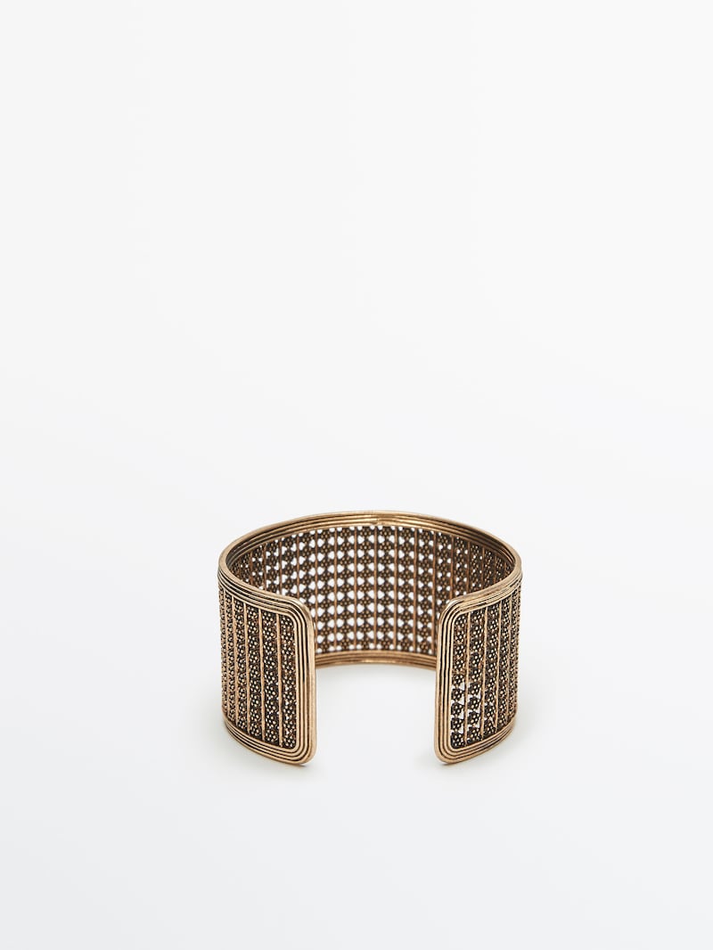 WIDE BRACELET WITH MESH LIMITED EDITION