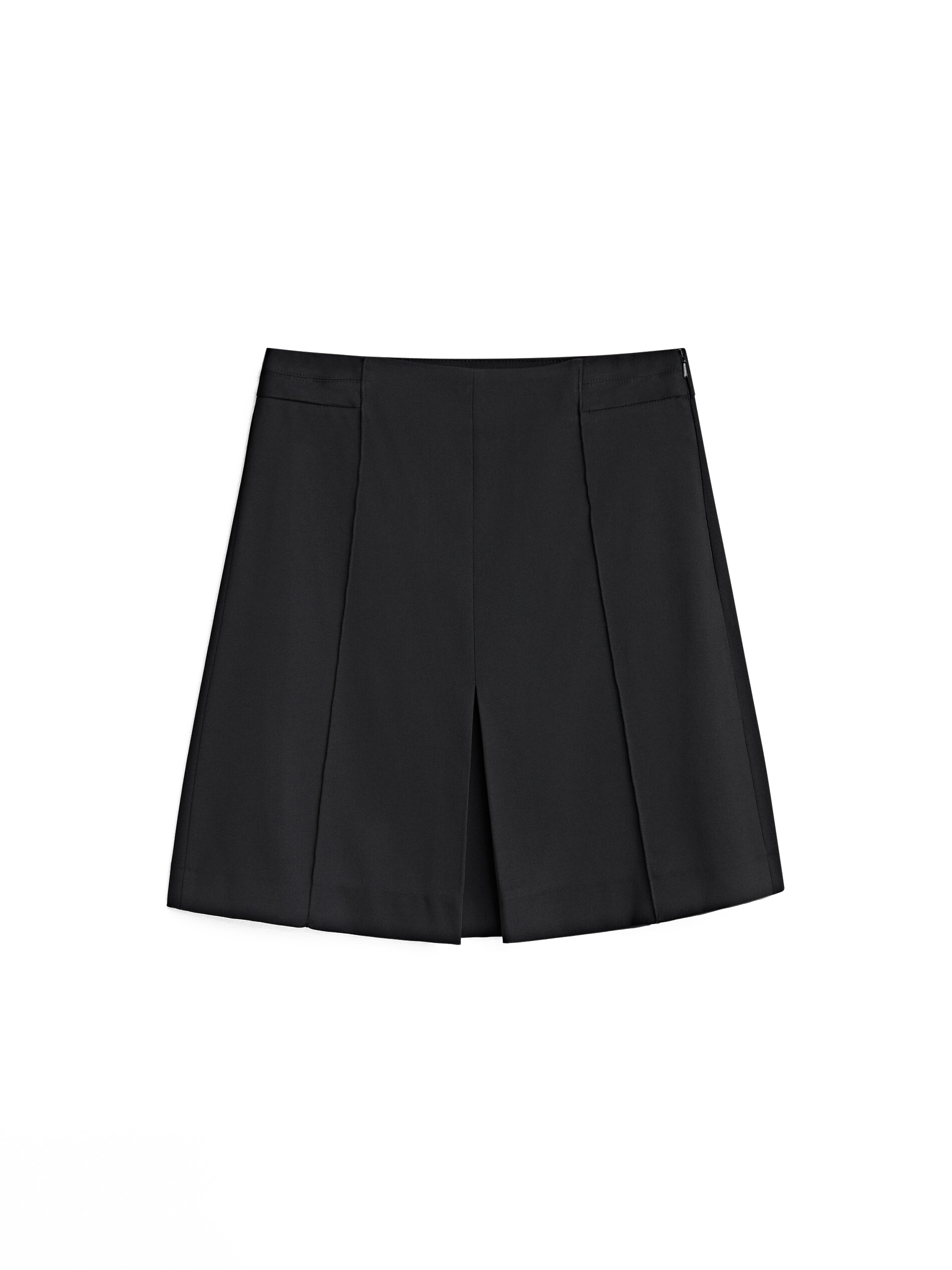 MINI SKIRT WITH PLEATED DETAIL