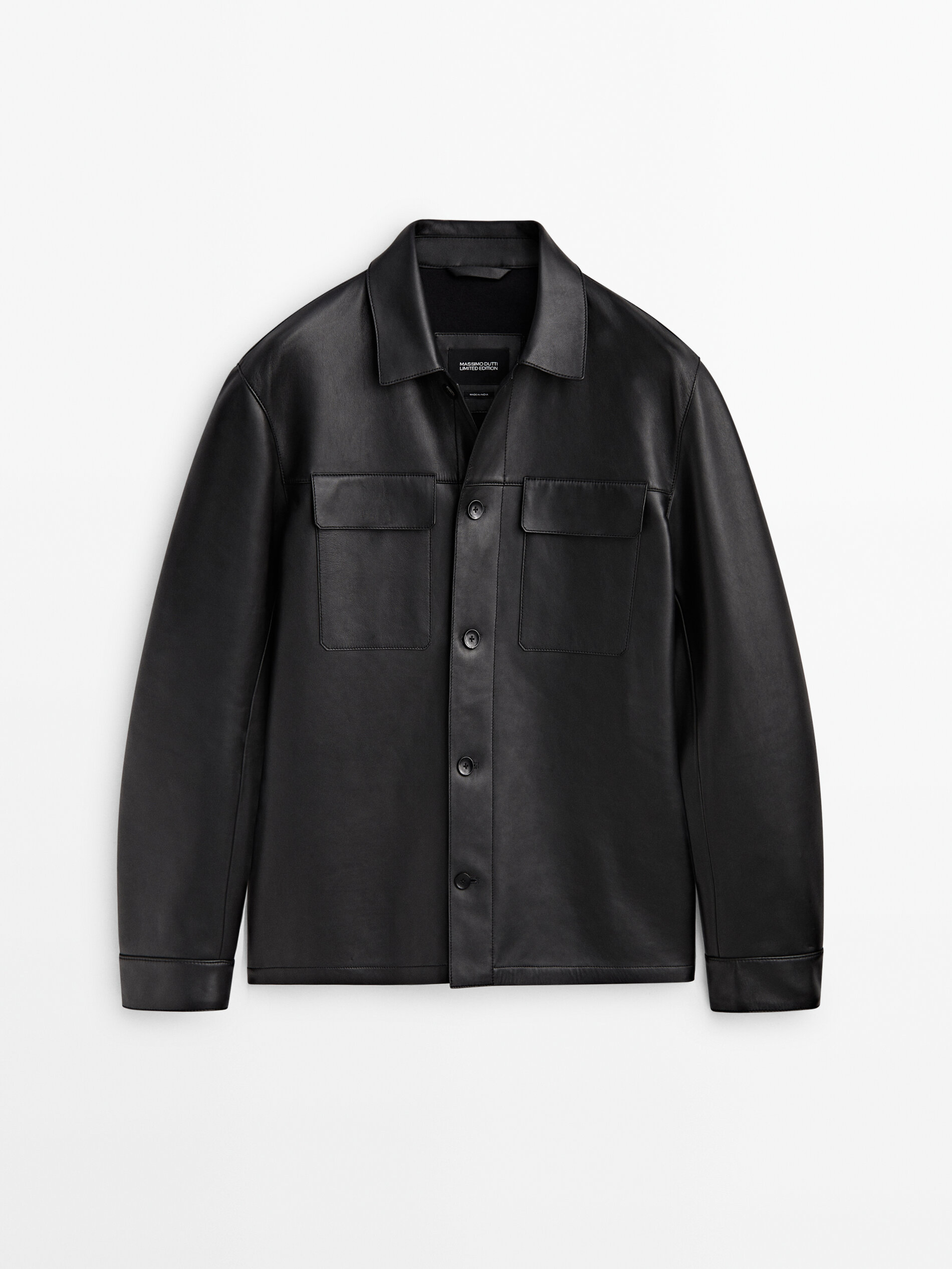 NAPPA LEATHER OVERSHIRT - LIMITED EDITION