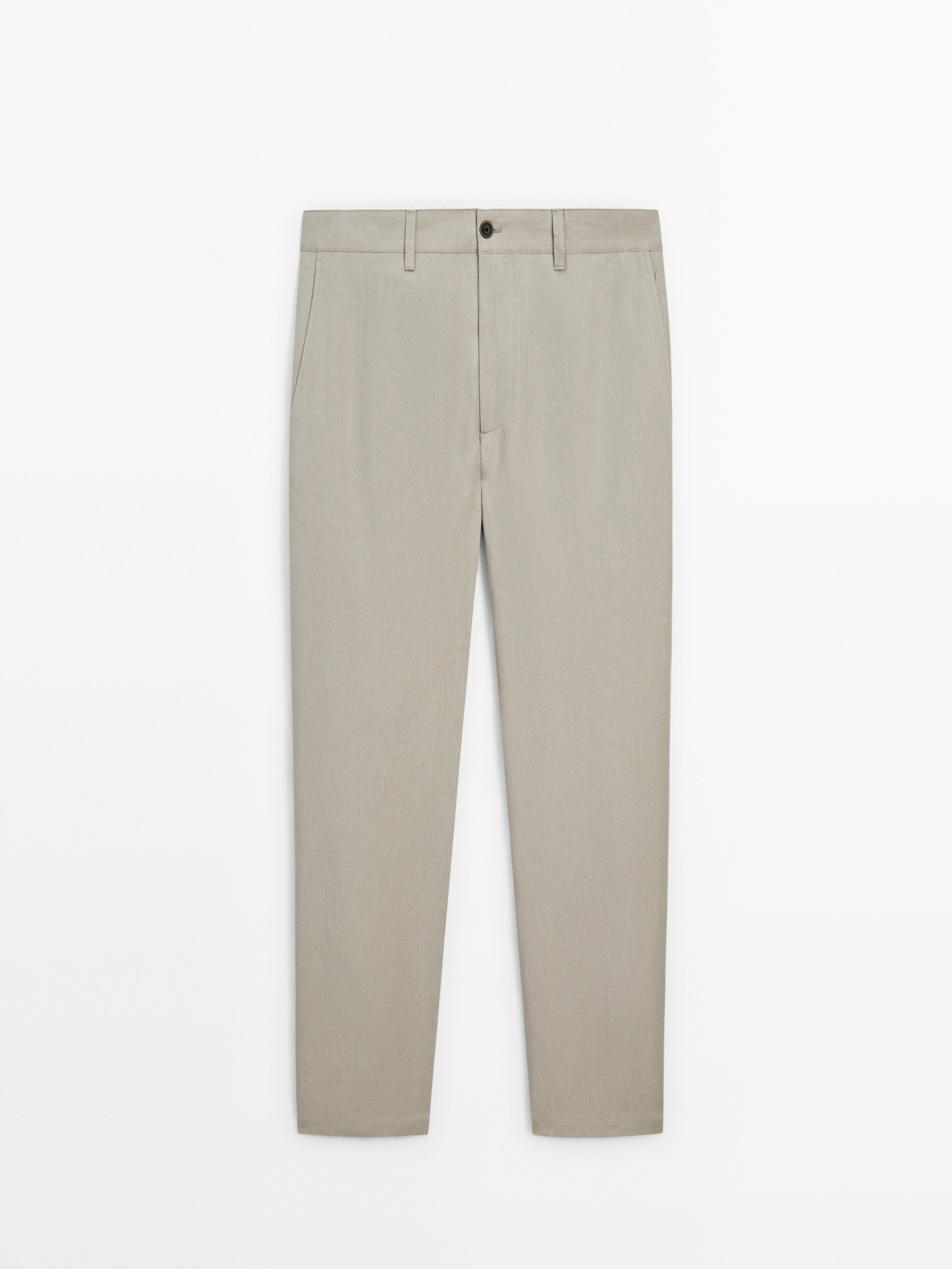 RELAXED FIT LINEN TROUSERS - LIMITED EDITION