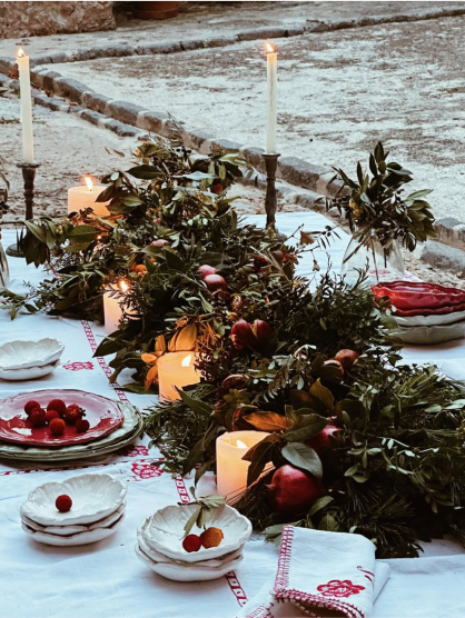 The Perfect Holidays Table Setting | Paper