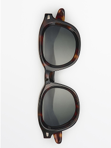 Gafas de sol redondas efecto carey