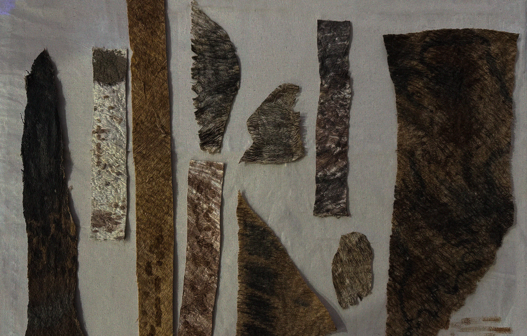 Tropical fiber samples RF Studio ArtInProgress Salone Milan 2026
