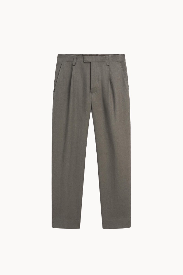 Linen suit trousers