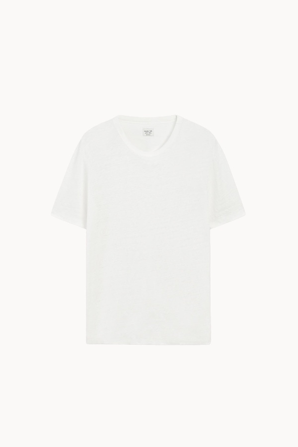 100% linen short sleeve T-shirt