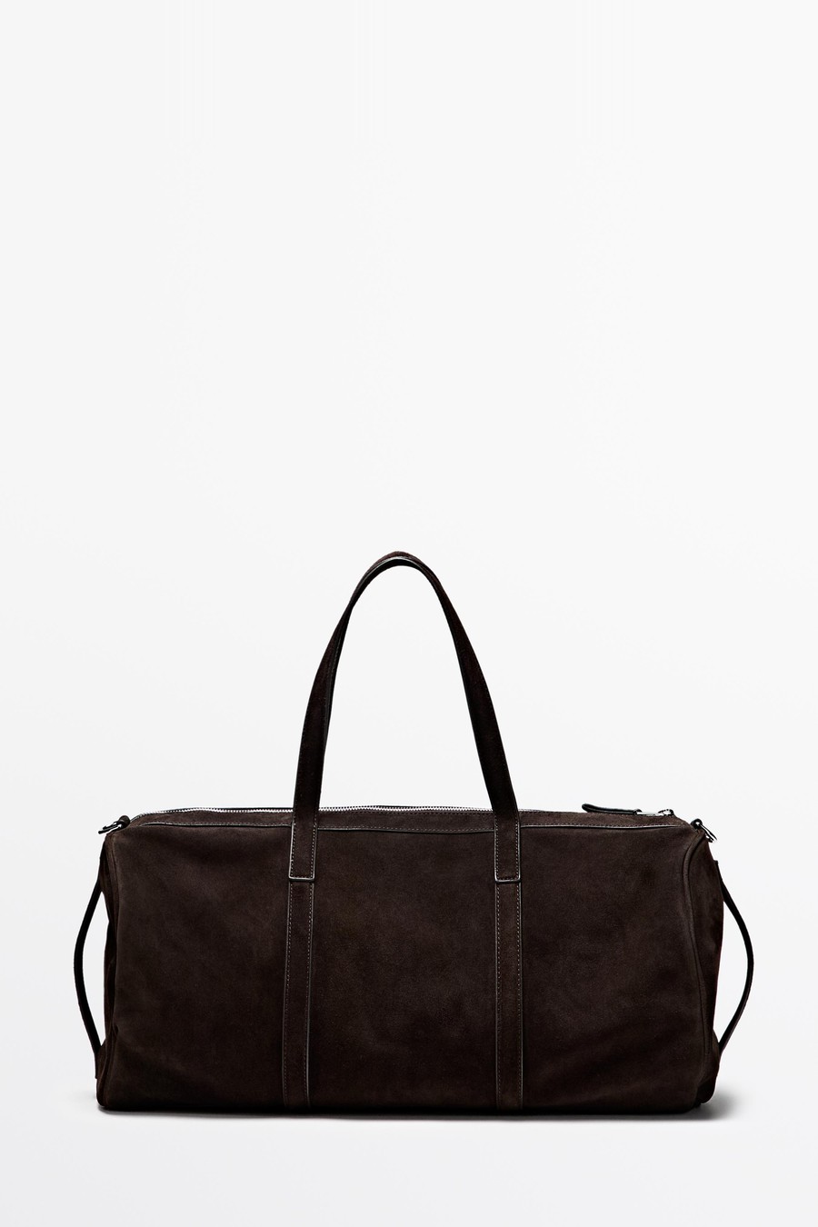 Suede travel bag — Massimo Dutti Summer Days