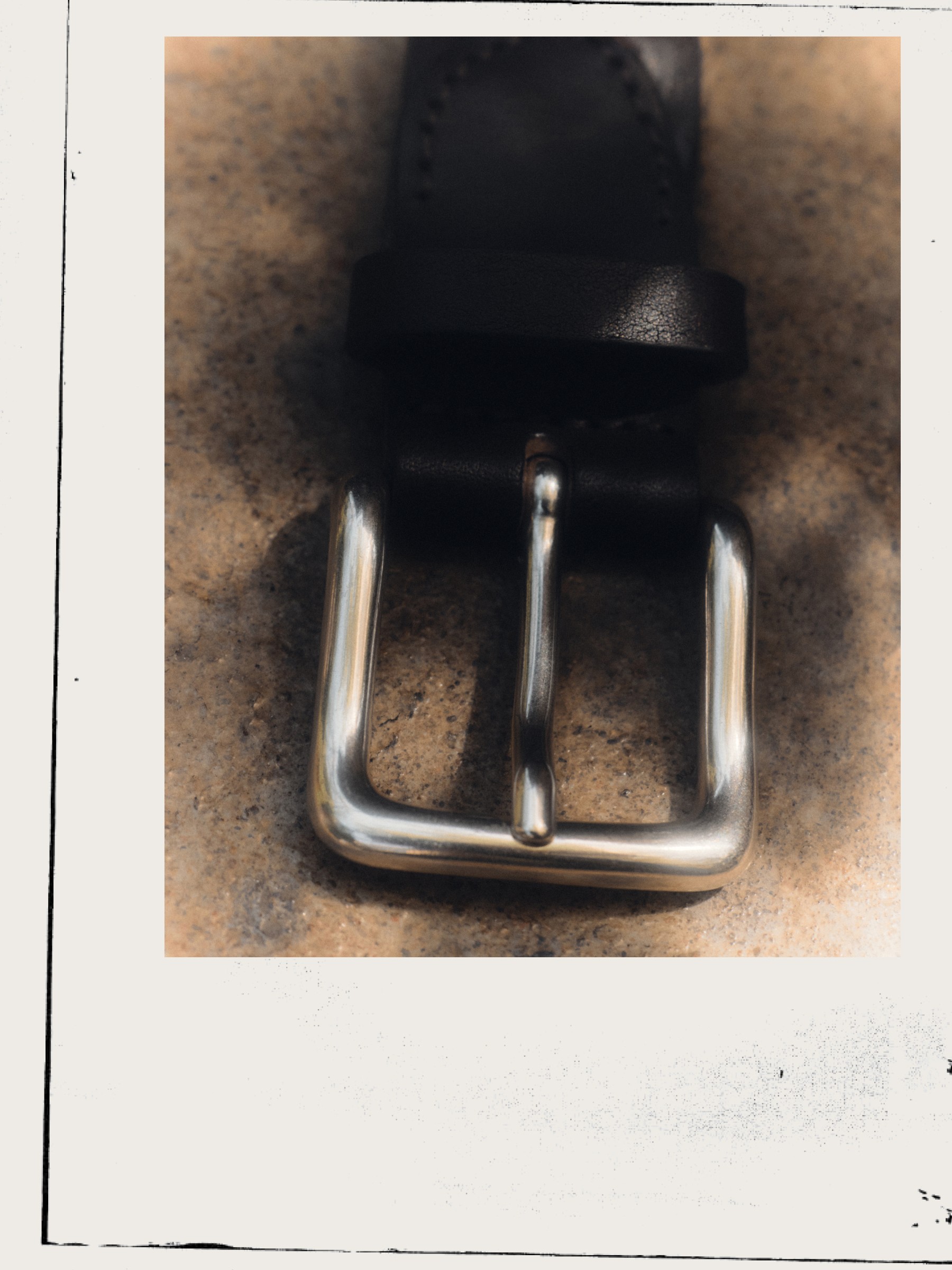 Cinturón trenzado de piel napa con hebilla — Massimo Dutti