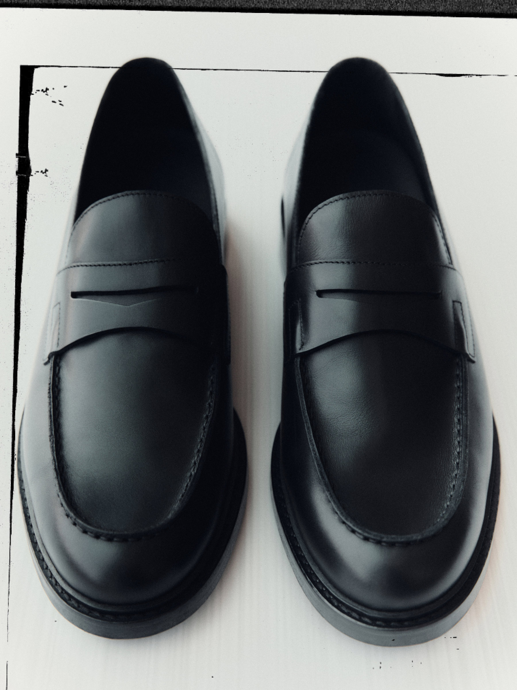 Mocasín de vestir en piel napa — Massimo Dutti