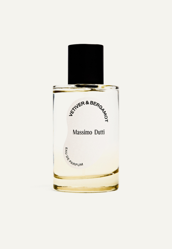 Vetiver & Bergamot eau de parfum bottle — Massimo Dutti