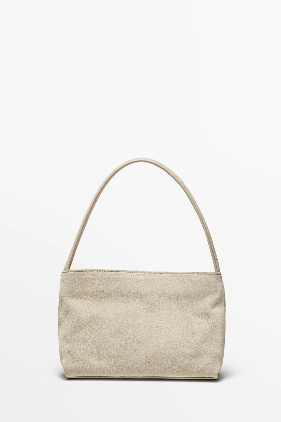 Split suede leather shoulder bag — Massimo Dutti Summer Nights
