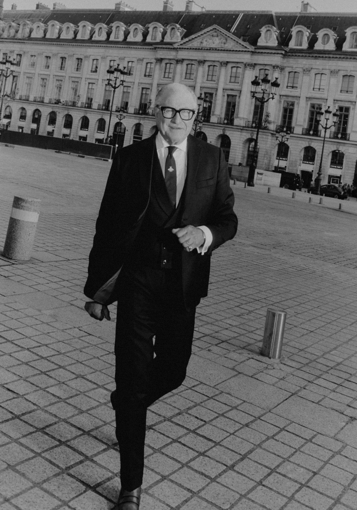 Alberto Morillas at Place Vendôme, Paris — Massimo Dutti