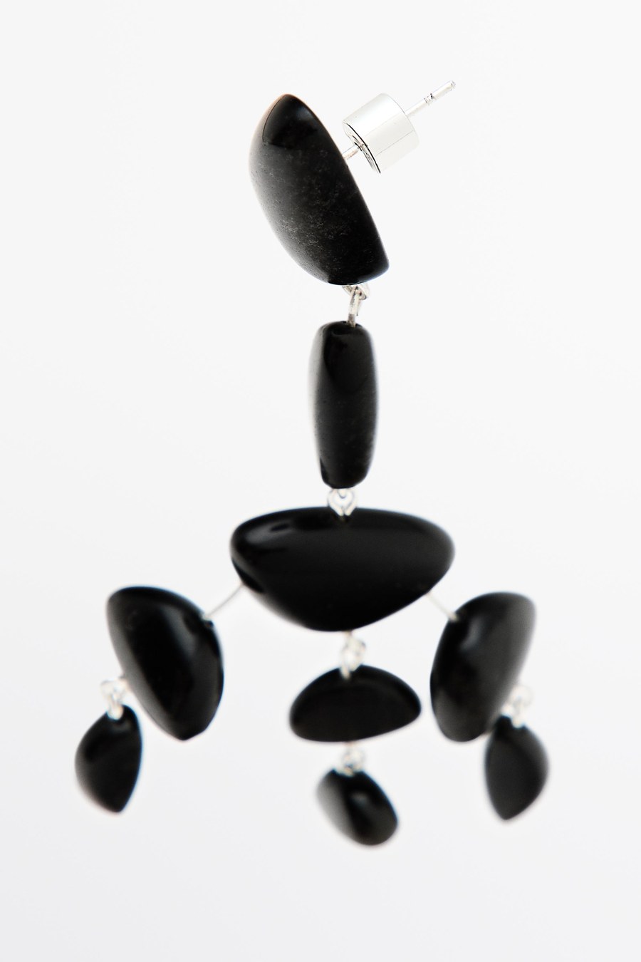 Large gemstone dangle earrings — Massimo Dutti Summer Nights