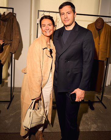 Guillaume Delacroix at the Limited Edition presentation in Paris — Massimo Dutti