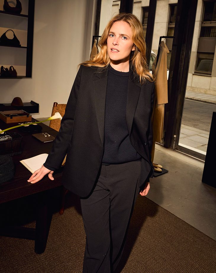 Ines Melia at the Limited Edition presentation in Paris — Massimo Dutti