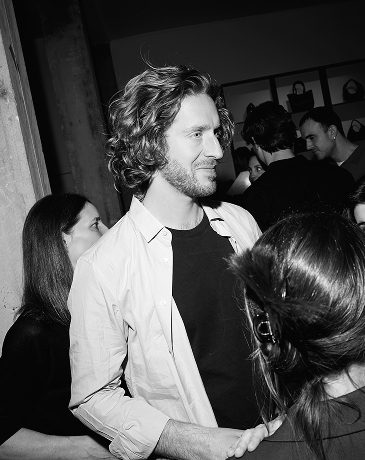 Pablo di Prima at the Limited Edition presentation in Paris — Massimo Dutti