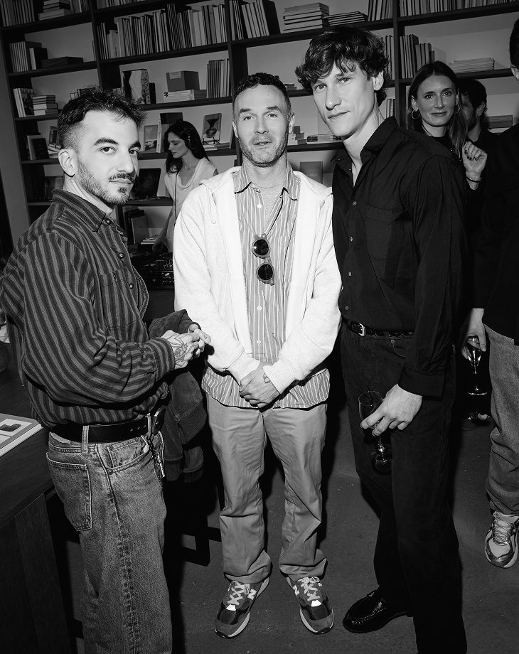 Bruno Staub at the Limited Edition presentation in Paris — Massimo Dutti