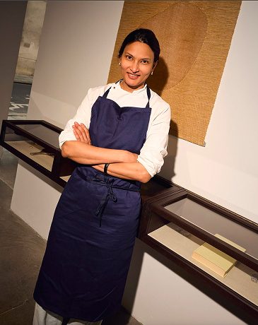 Rose Chalalai Singh at the Limited Edition presentation in Paris — Massimo Dutti