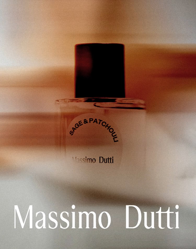 Frasco de Sage & Patchouli eau de parfum — Massimo Dutti