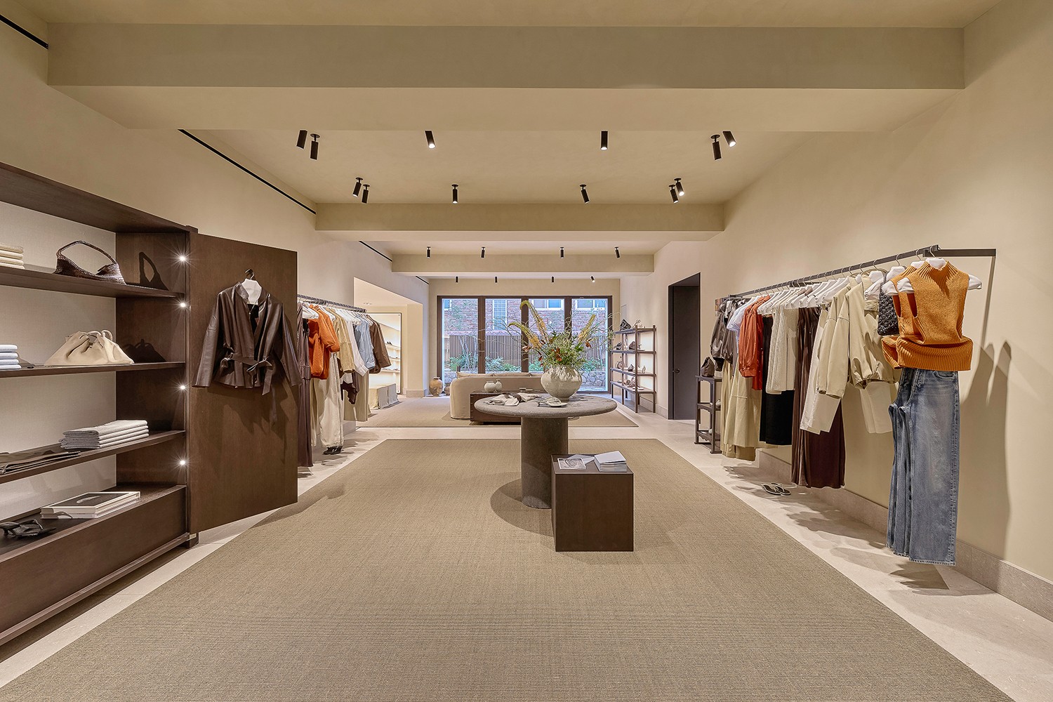 Interior of the Hannam store — Massimo Dutti Seoul