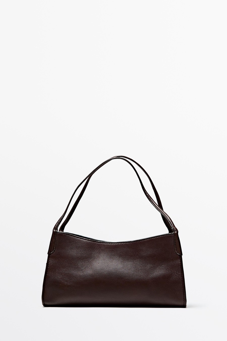 Nappa leather satchel bag — Massimo Dutti Fall Treasures
