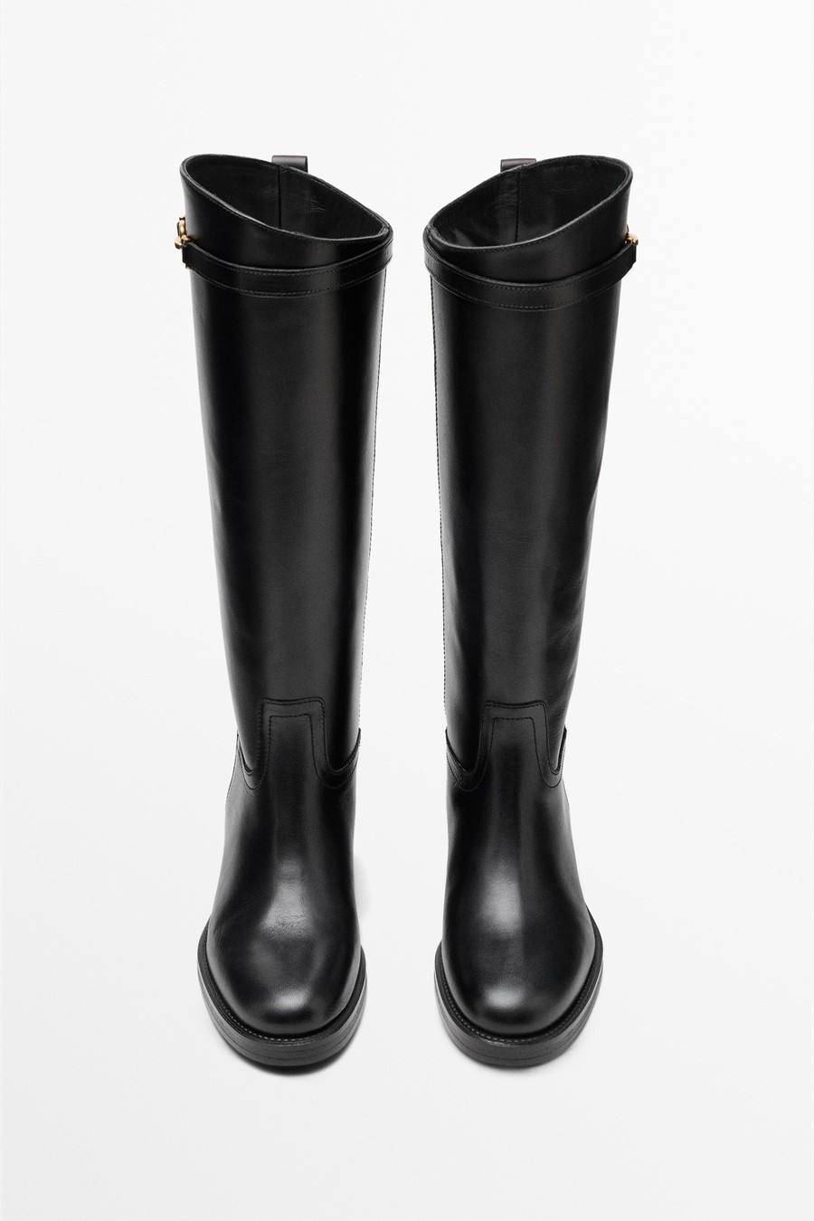 Leather riding boots — Massimo Dutti Fall Treasures
