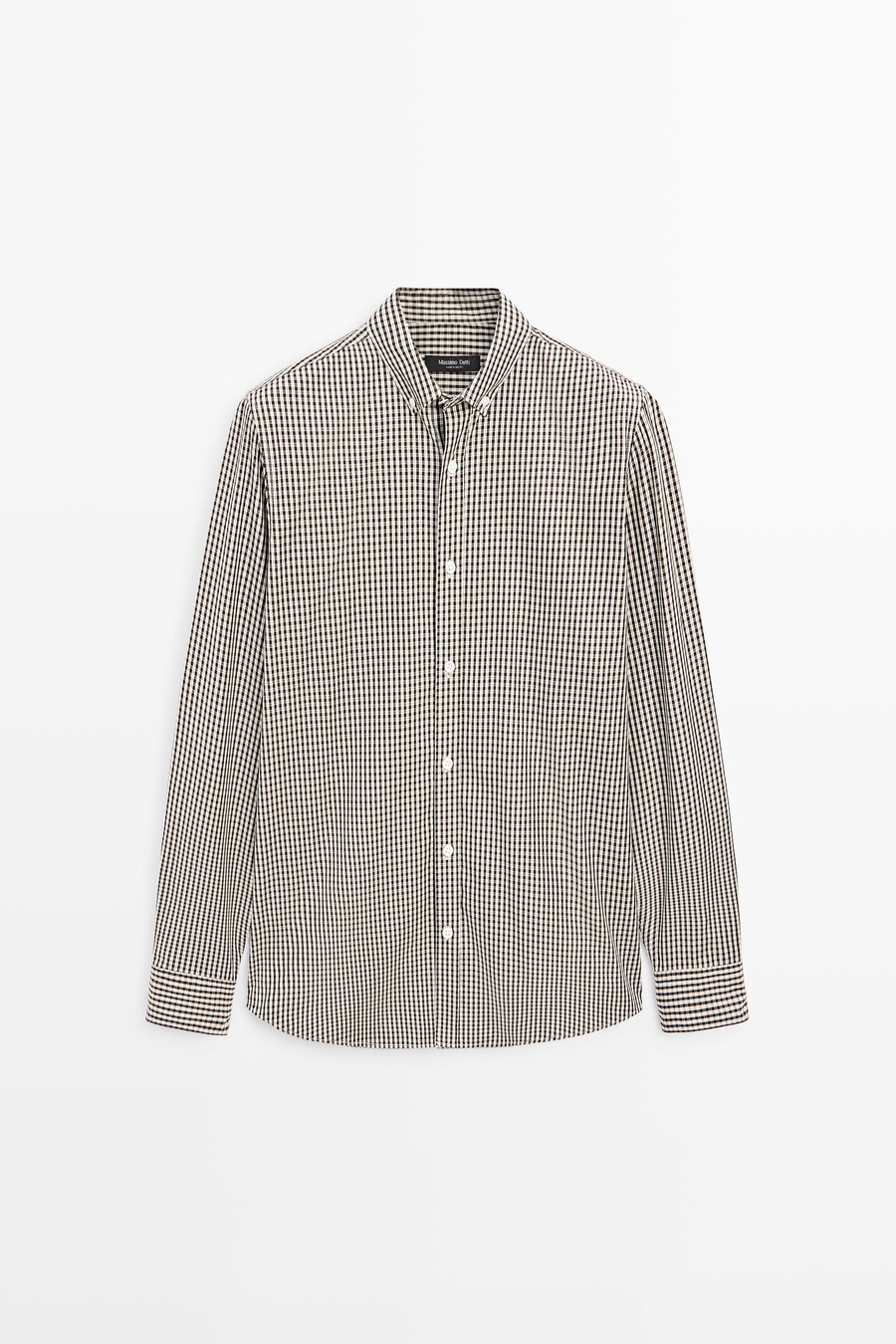Regular-fit checked shirt — Massimo Dutti Fall Treasures
