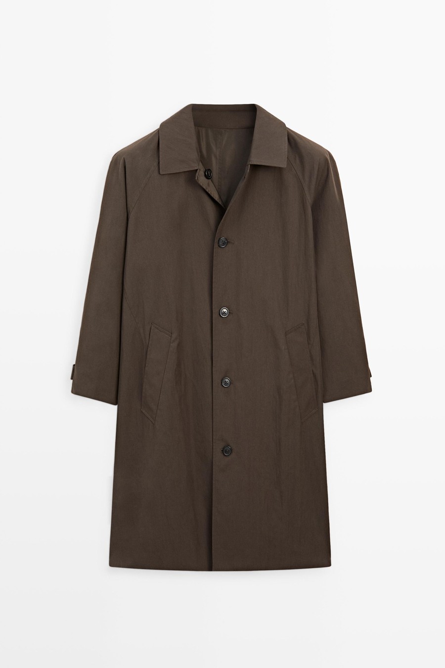 Long reversible trench coat — Massimo Dutti Fall Treasures