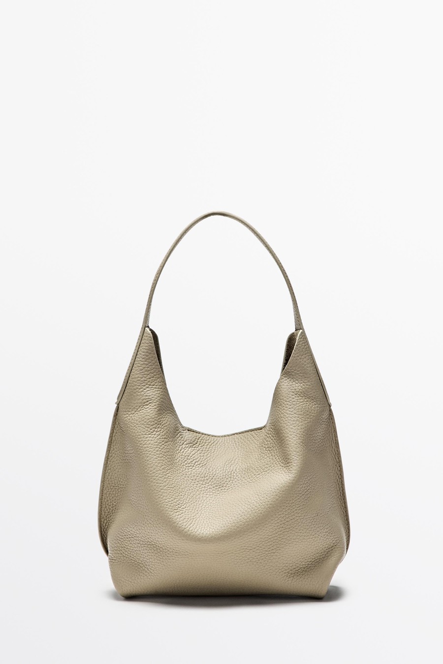 Nappa leather mini shoulder bag — Massimo Dutti London Fashion Week