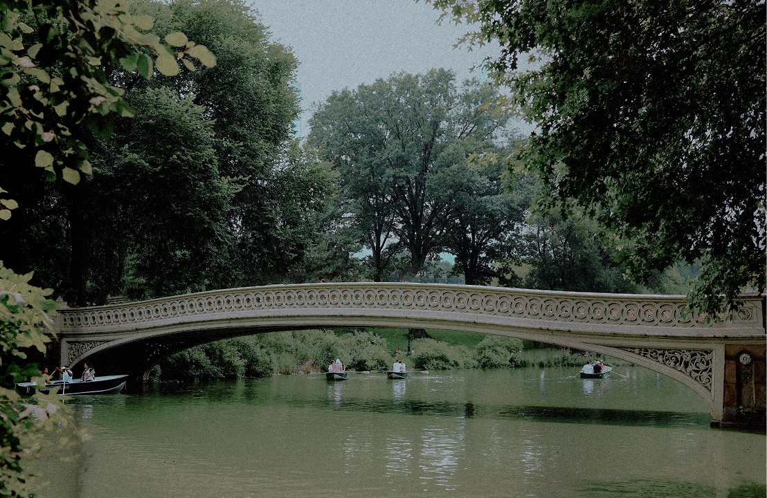 Bow Bridge over The Lake, Central Park — Massimo Dutti NY Fashion Week