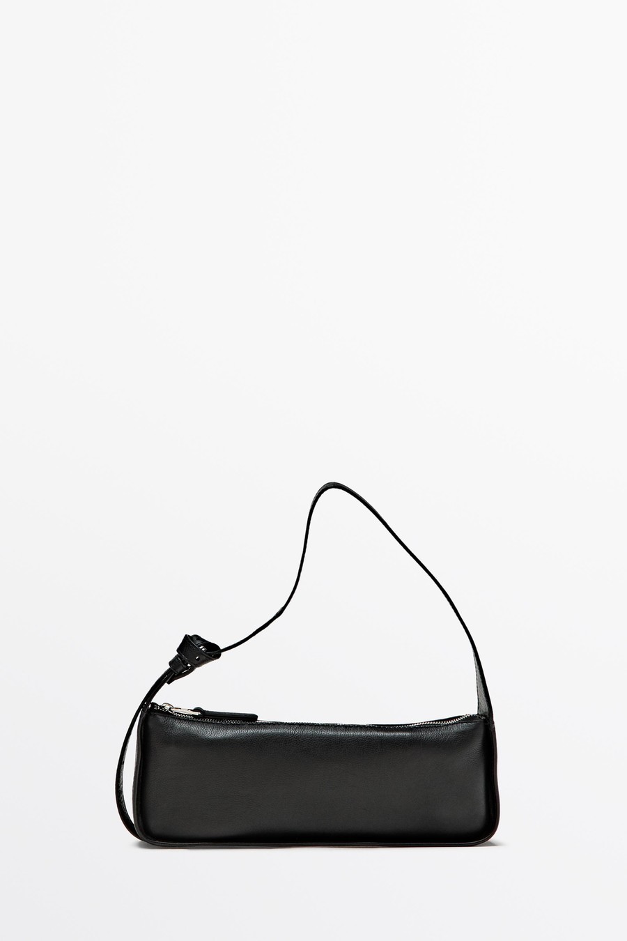 Mini leather shoulder bag — Massimo Dutti NY Fashion Week