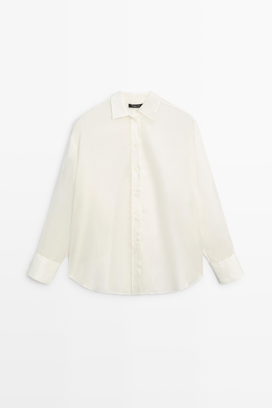 Oversized fluid shirt — Massimo Dutti NY Fashion Week