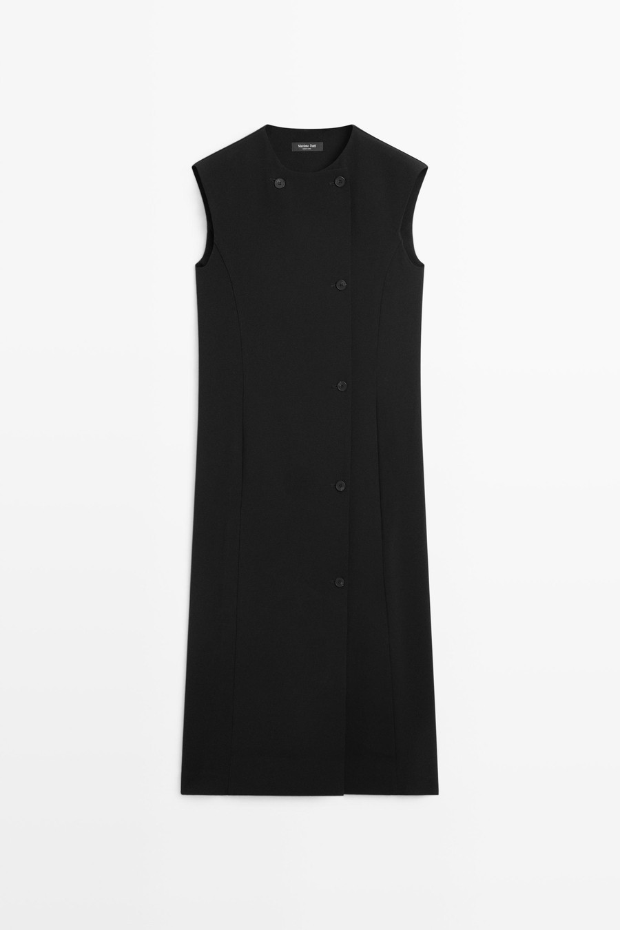 Buttoned midi dress — Massimo Dutti NY Fashion Week
