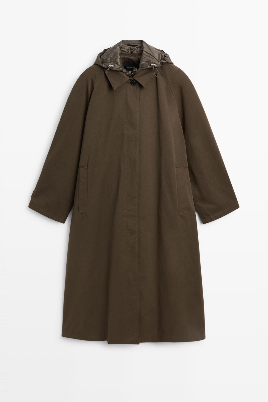 Trench coat with detachable hood — Massimo Dutti The Trench Edit