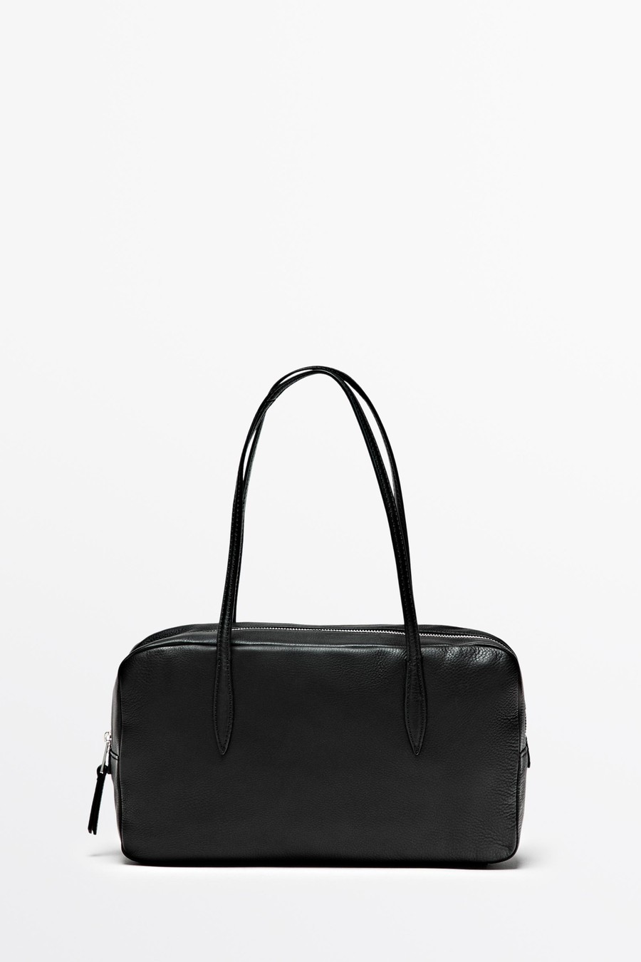 West Satchel Nappa Leather Bag — Massimo Dutti Puffer Jackets