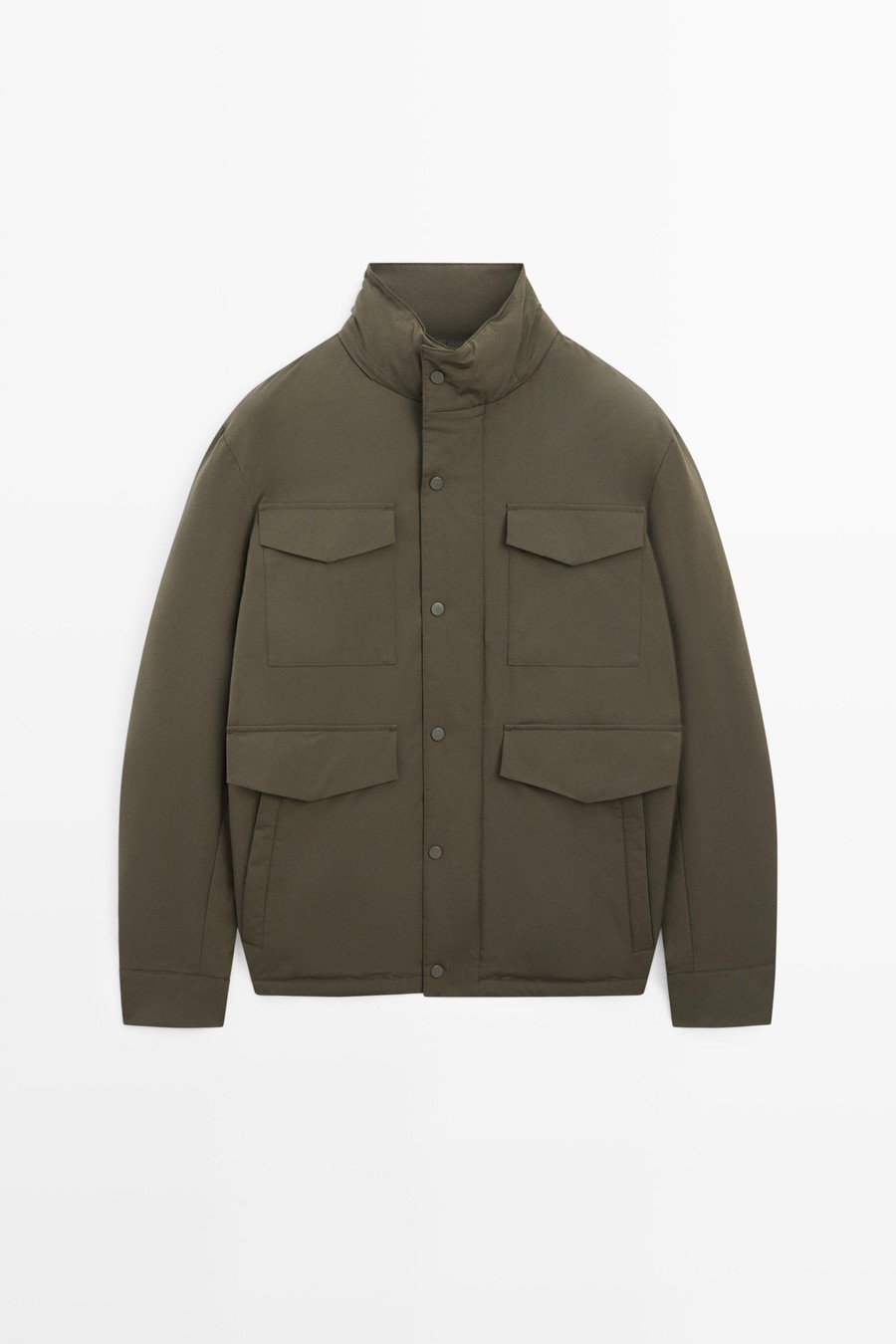 Puffer Jacket with Pockets — Massimo Dutti Puffer Jackets