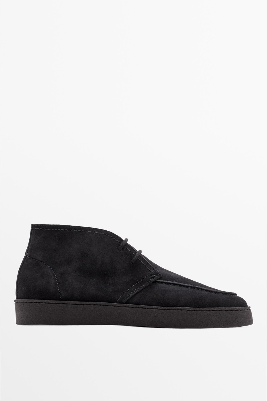Suede Lace-Up Ankle Shoes — Massimo Dutti Puffer Jackets
