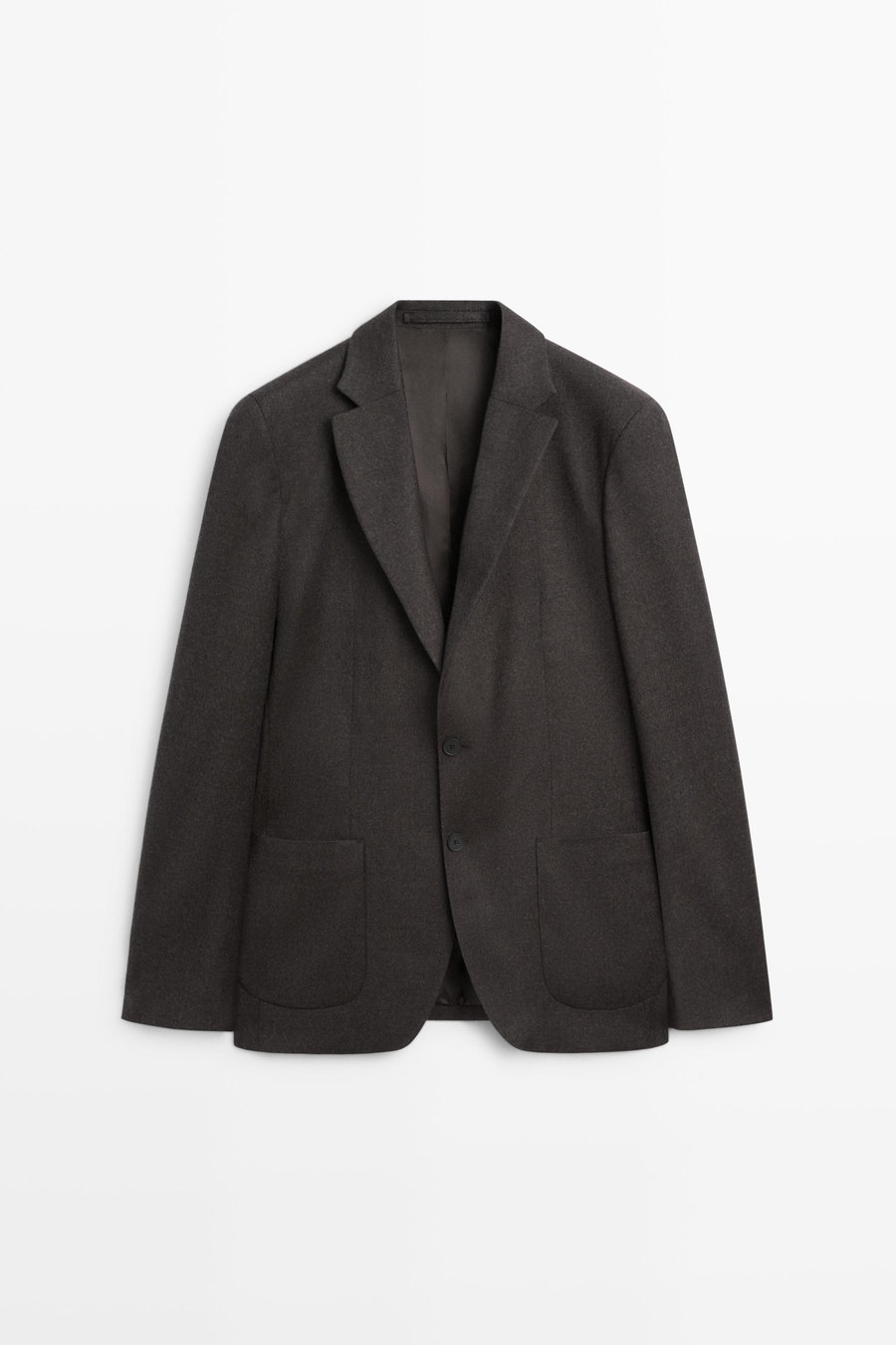 100% wool suit blazer — Massimo Dutti Paris Fashion Week