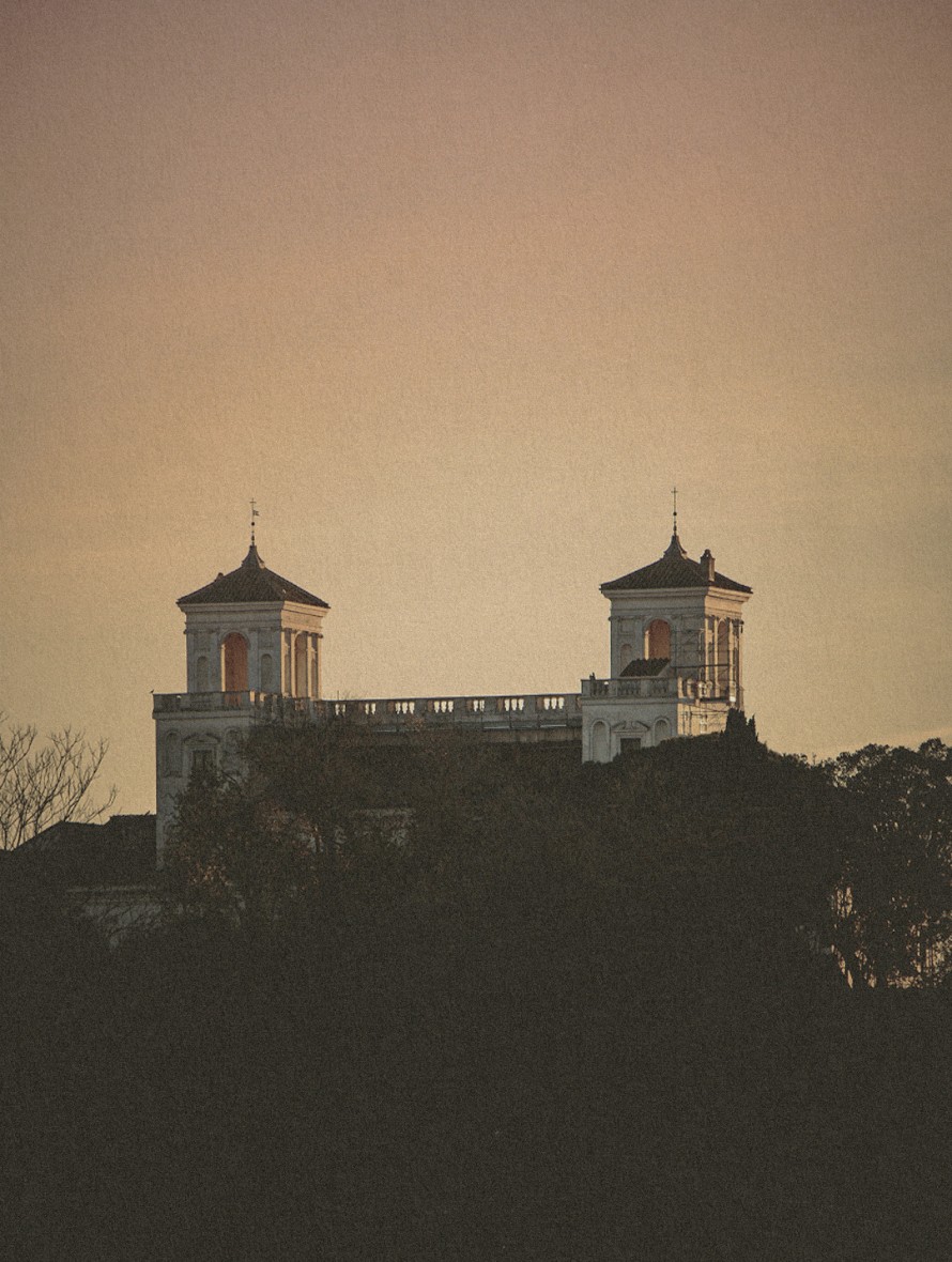 Villa Medici at sunset — Rome